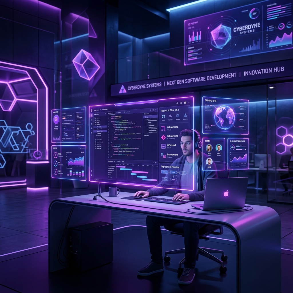 Ferrine Workspace Illustration